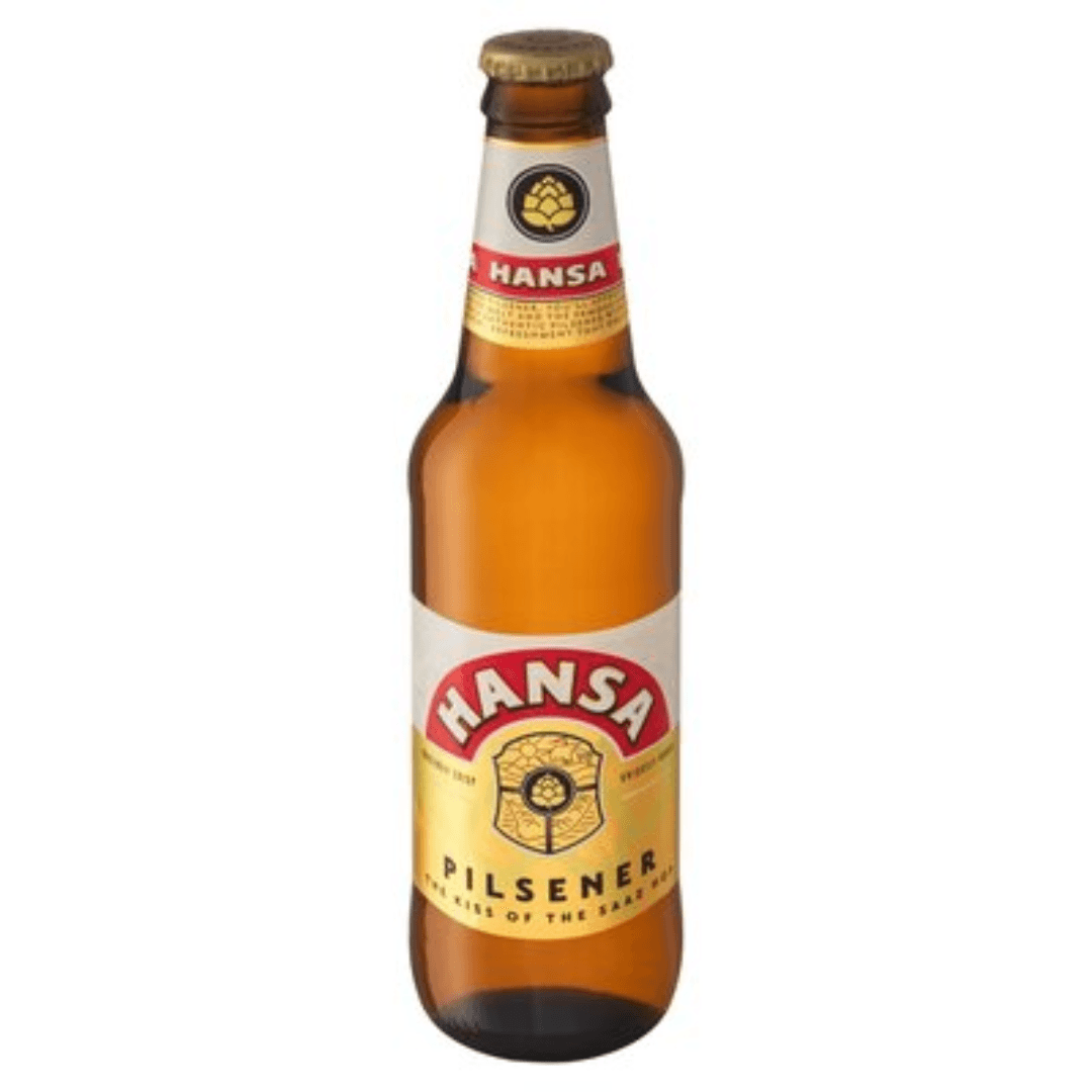 Hansa Pilsener Beer Bottle 330ml