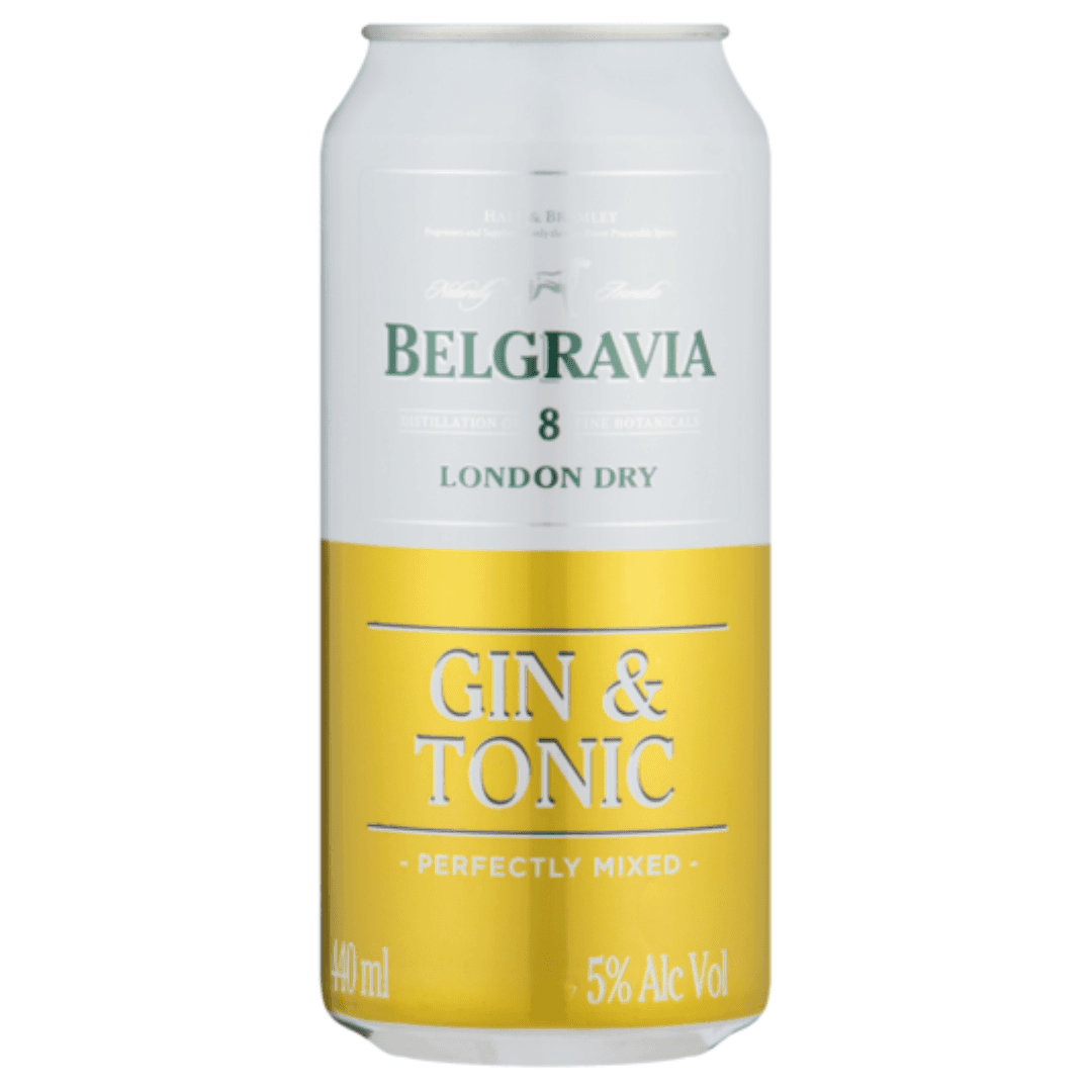 Belgravia Gin & Tonic Can 440ml