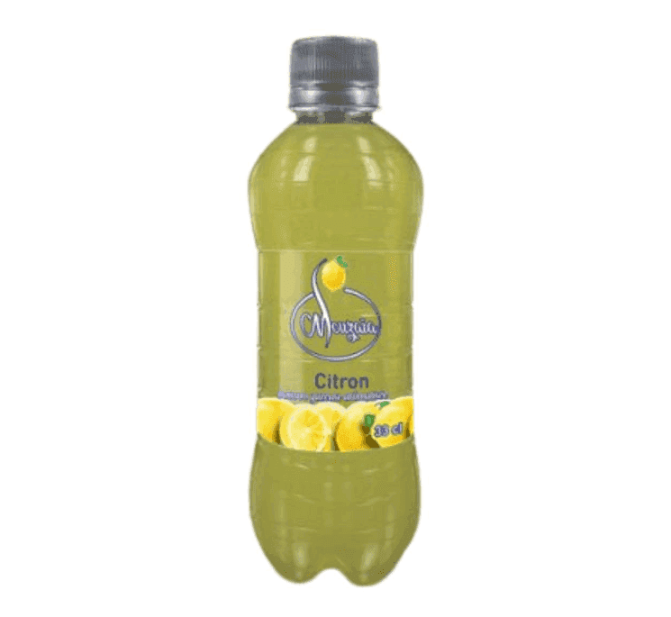 MOUZAIA eau gazeuse citron 33 cl