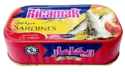 RICAMAR Sardine Tomate 125g