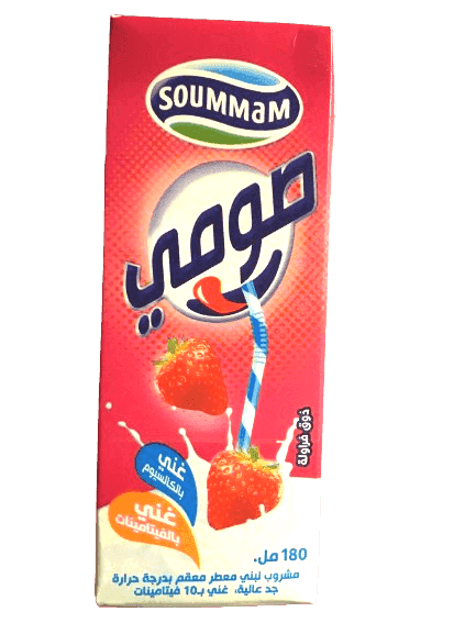 SOUMY Lait Fraise 180ml