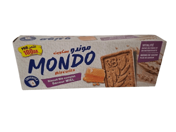 MONDO biscuit miel 160g