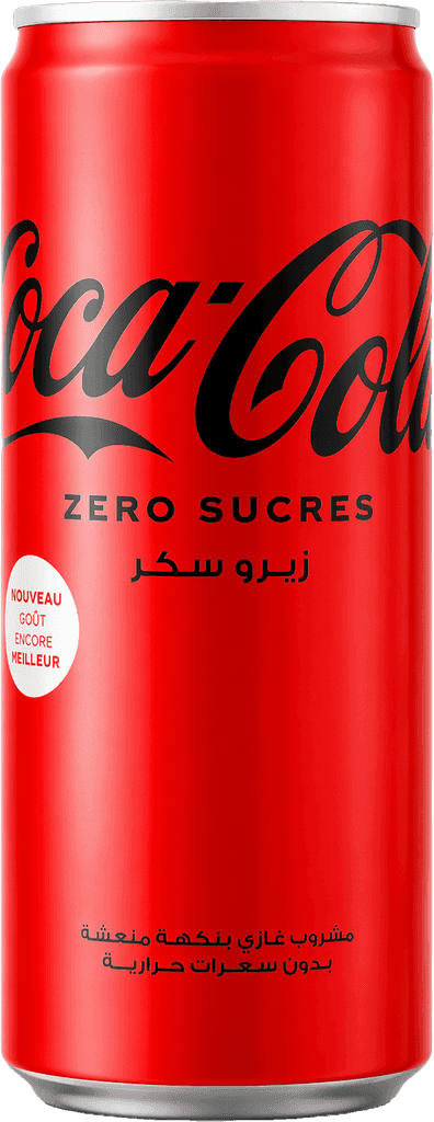 COCA COLA zéro canette 24cl