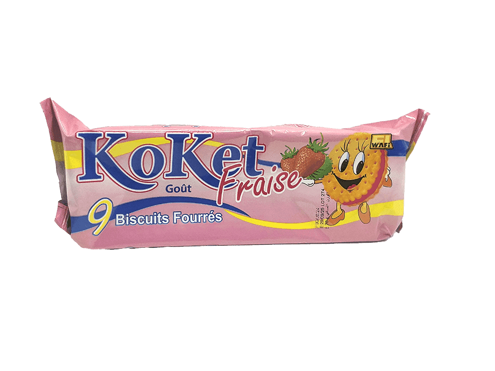 EL WAfI koket Goût Fraise 70g