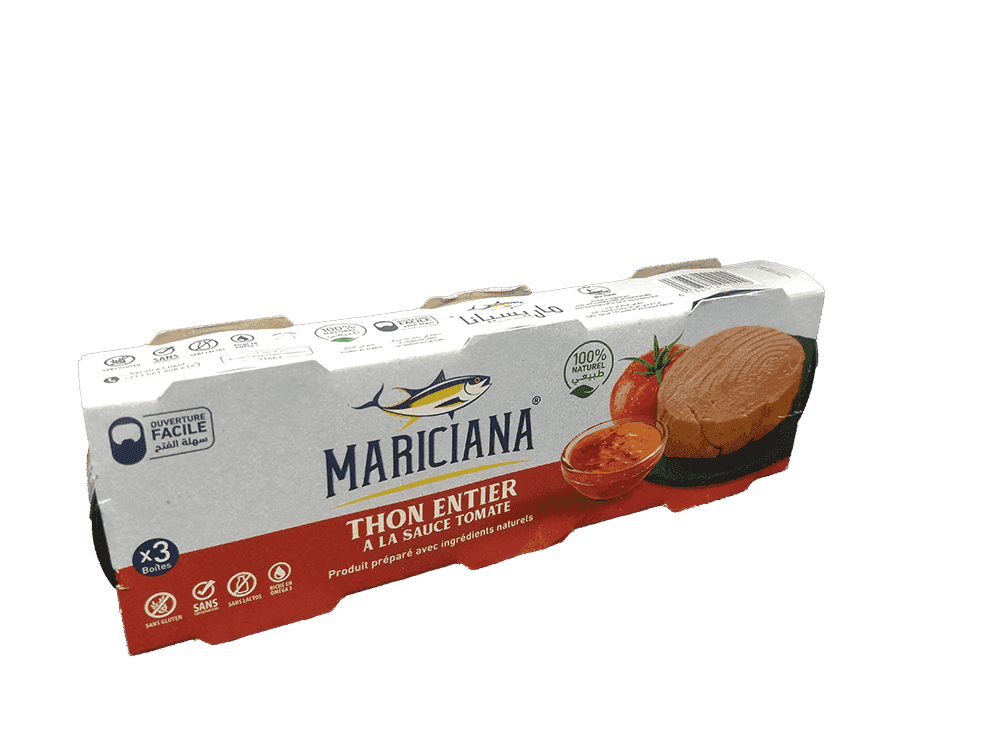 MARICIAN thon entier tomate 3pcs 65 g