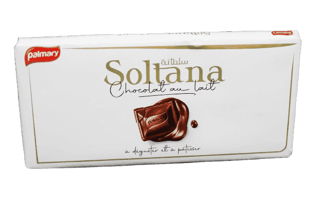 SOLTANA tablette chocolat au lait x25