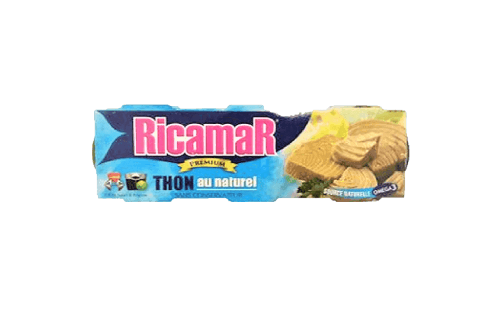 RICAMAR Thon Nature Entier 3 pièces 70 g