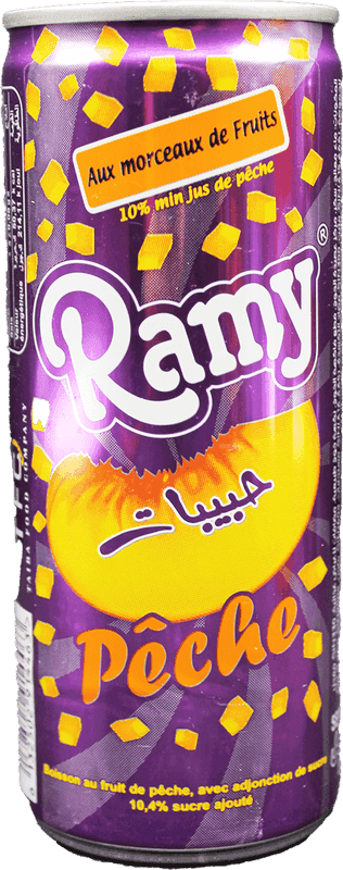 RAMY boisson pêche cannette 240ml