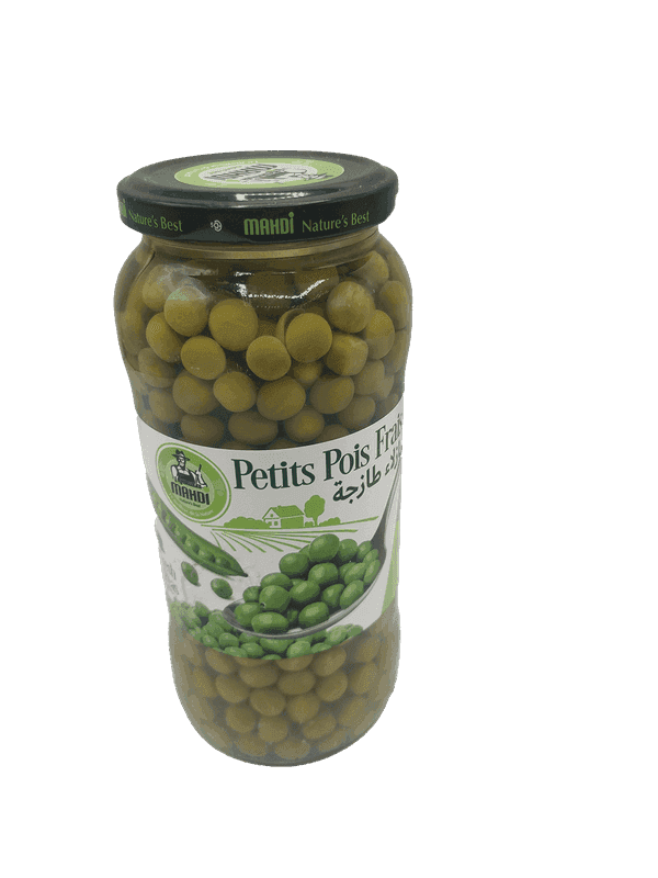 MAHDI petits pois bocal 580 g