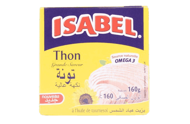 ISABEL thon a l huile 160g