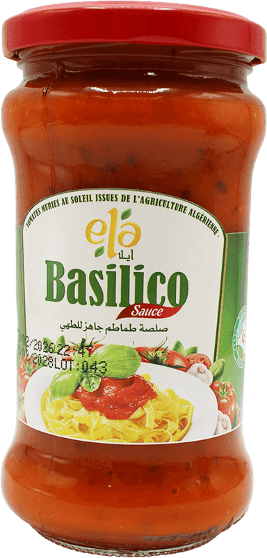 ELA sauce basilic 350g