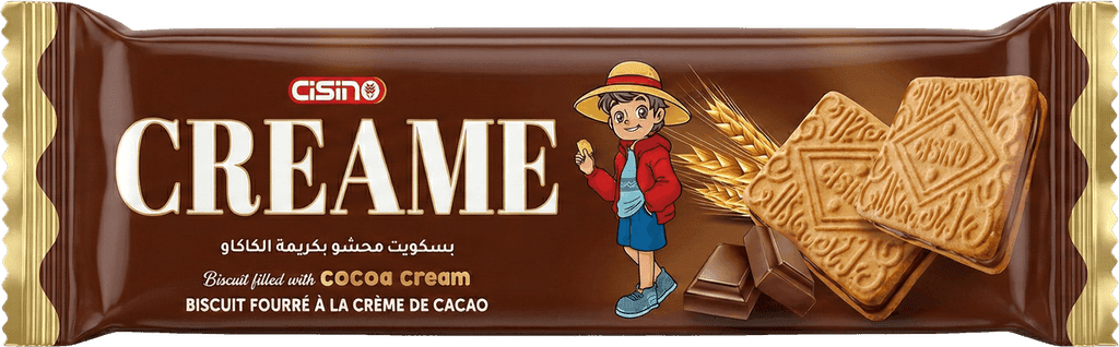 BISCUIT fourre créme choco 90g