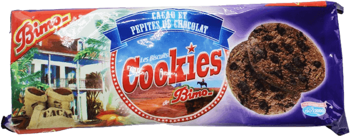 BIMO Cookies Chocolat et Pepite de chocolat 200g