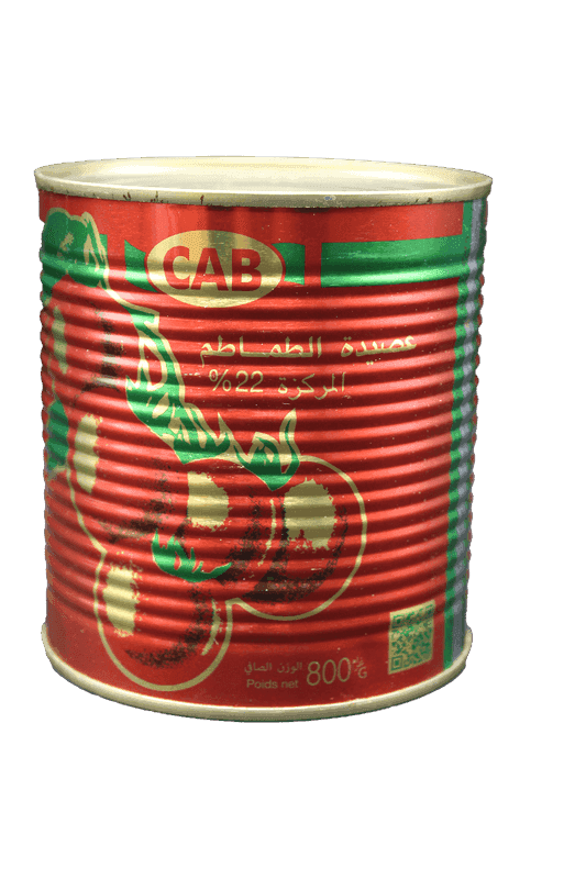 CAB tomate concentré 800g