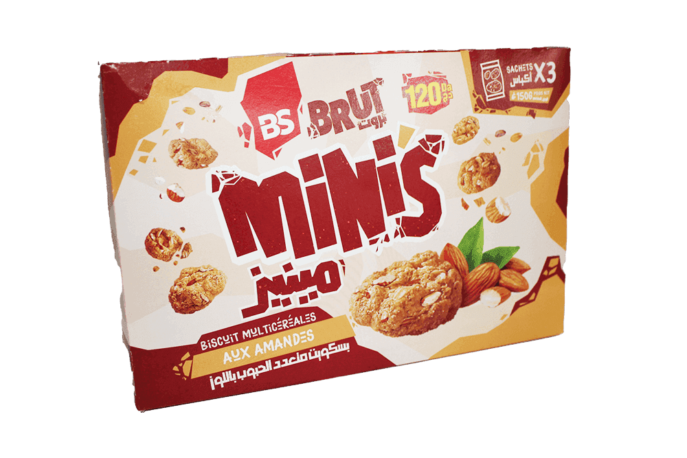 BRUT biscuit minis amande 150g