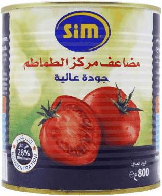 SIM tomate double concentré 800g