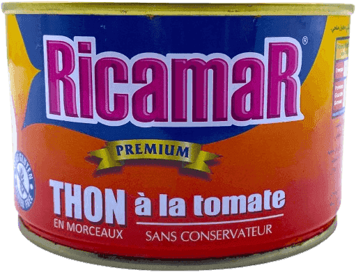 RICAMAR thon à la tomate morceaux 400g