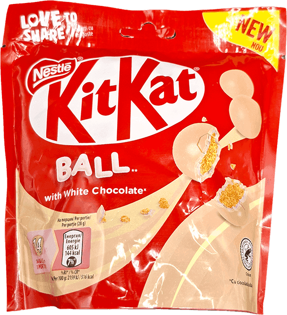 KITKAT ball white chocolate 100g