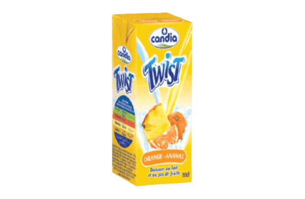 CANDIA Boisson Twist Orange Ananas 20cl