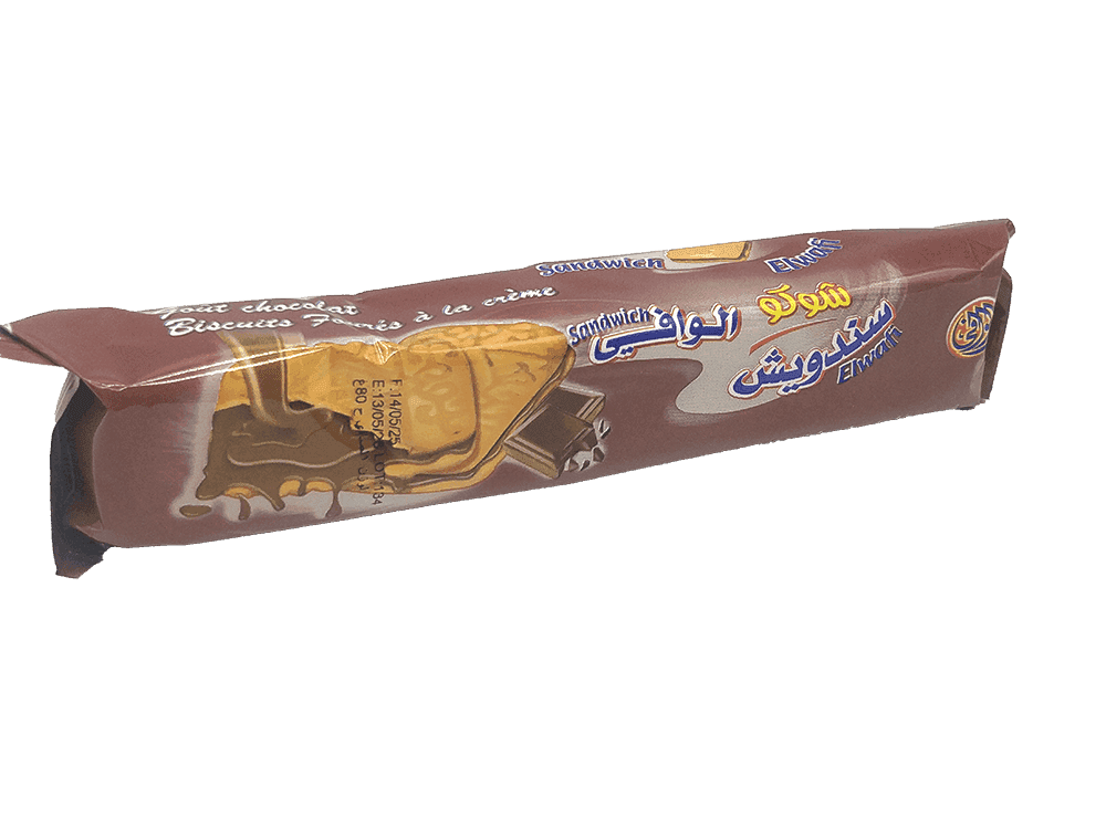 EL WAFI biscuit sandwiche choco 80g
