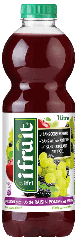 IFRUIT boisson raisin mûre 1 L