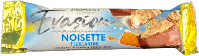 MOMENT Barre Evasion feuilletine Noisette 37g