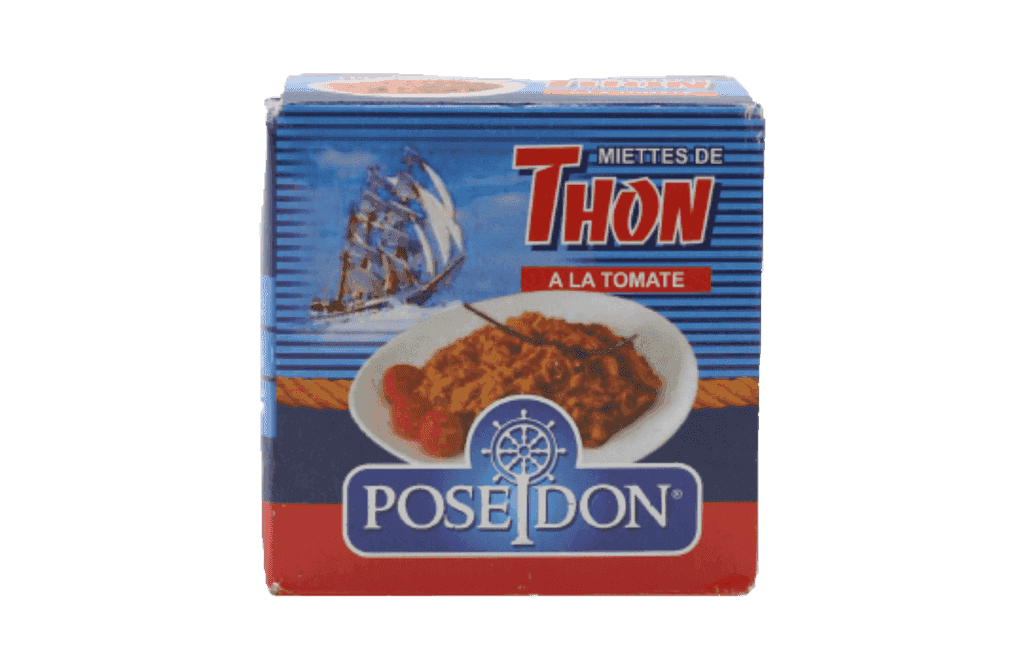 POSEIDON thon en miettes à la tomate 160g