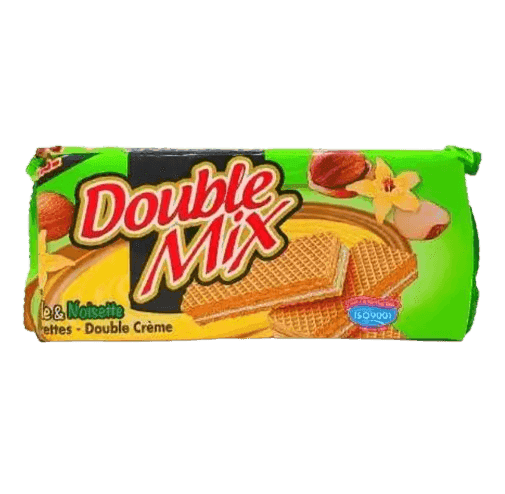 BIMO Gaufrette Double Mix Noissette Vanille 200g