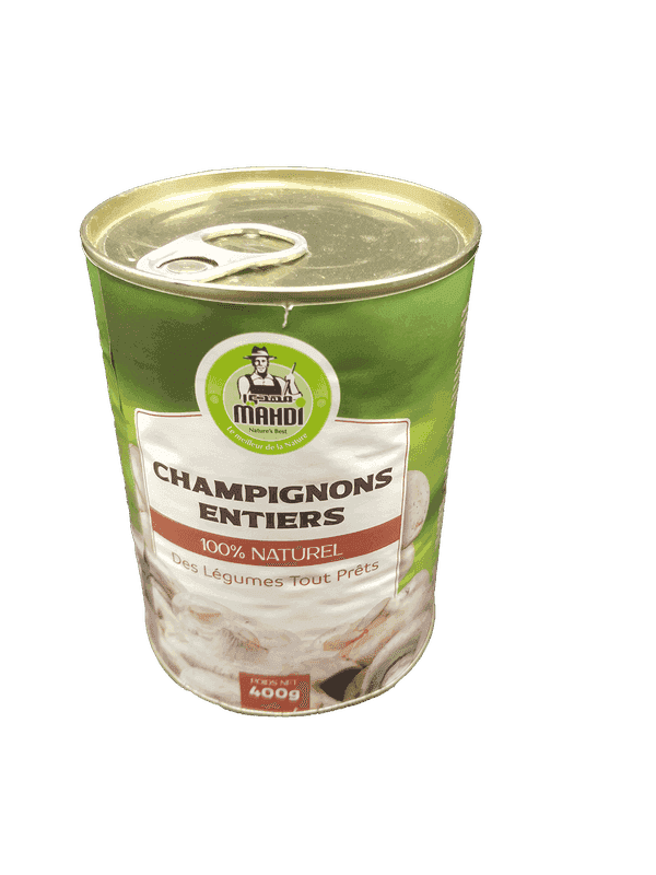 MAHDI champignons entiers naturel 400g