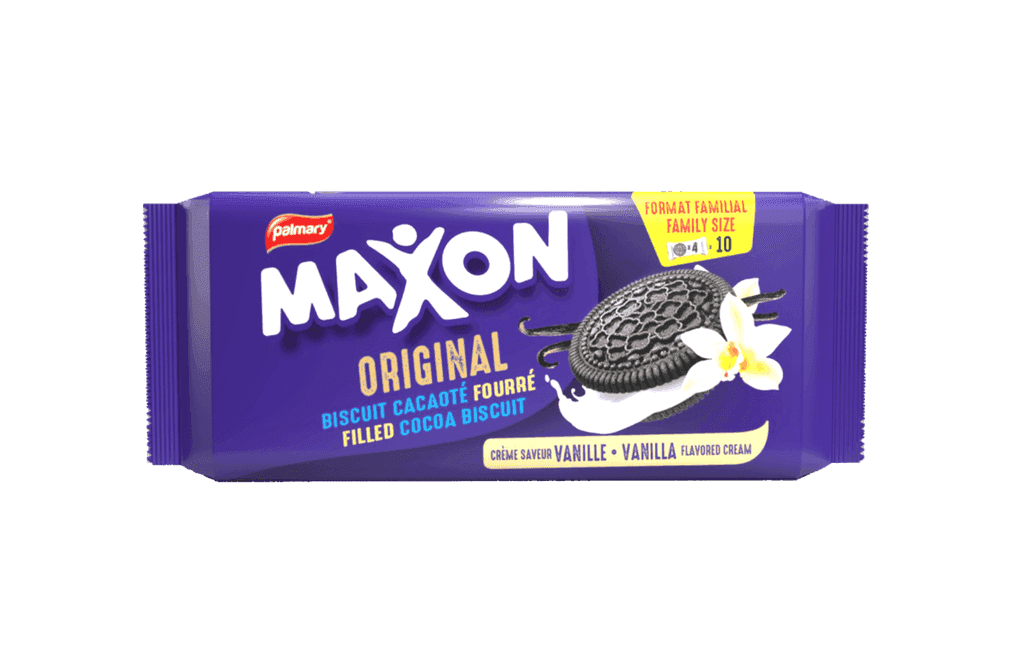 MAXON Biscuit Noir Vanille Family 10pcs