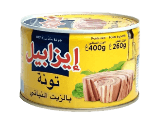 ISABEL thon à l’huile végétale 400g