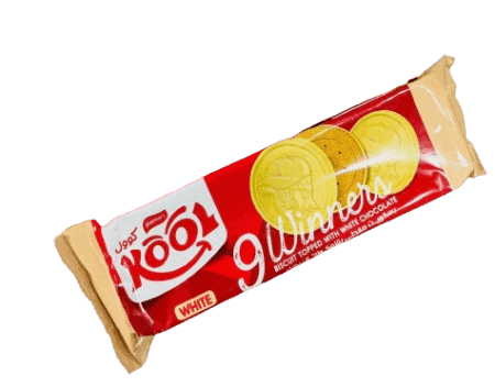 KOOL biscuit 9 winners blanc family