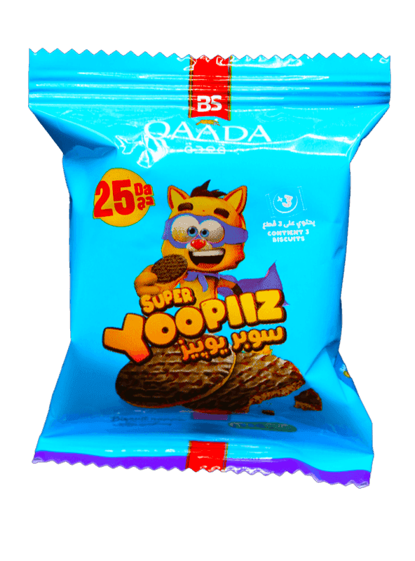 YOOPIZ biscuit nappé choco 35g