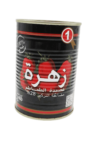ZAHRA tomate 28% concentration 400g