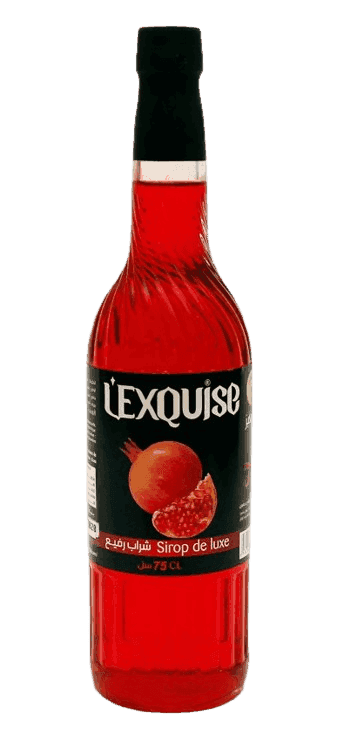 LEXQUISE sirop grenadine 90cL