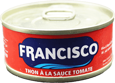 FRANCISCO Thon Morceaux Tomate 65 g