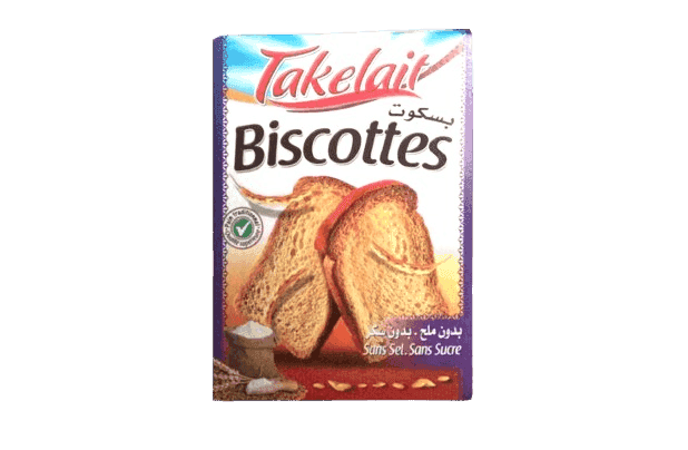 TAKELAIT biscotte sans sucre sans sel 280g