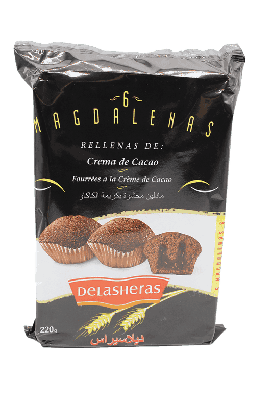 DELASHERAS madeleine crème de cacao 220g