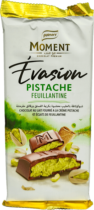 MOMENT evasion pistache eclat 90g