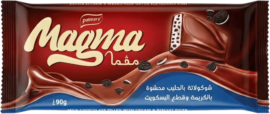 MAGMA Tablette Chocolat Au Lait et Biscuit 90g