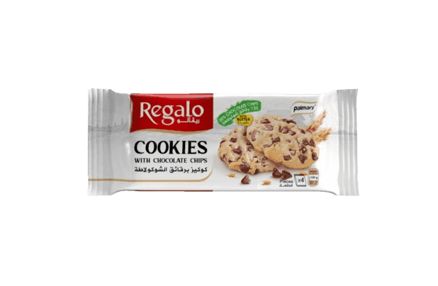 REGALO Cookies Aux Pepites Chocolate 160g