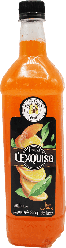 SIROP LEXQUISE ORANGE 90CL