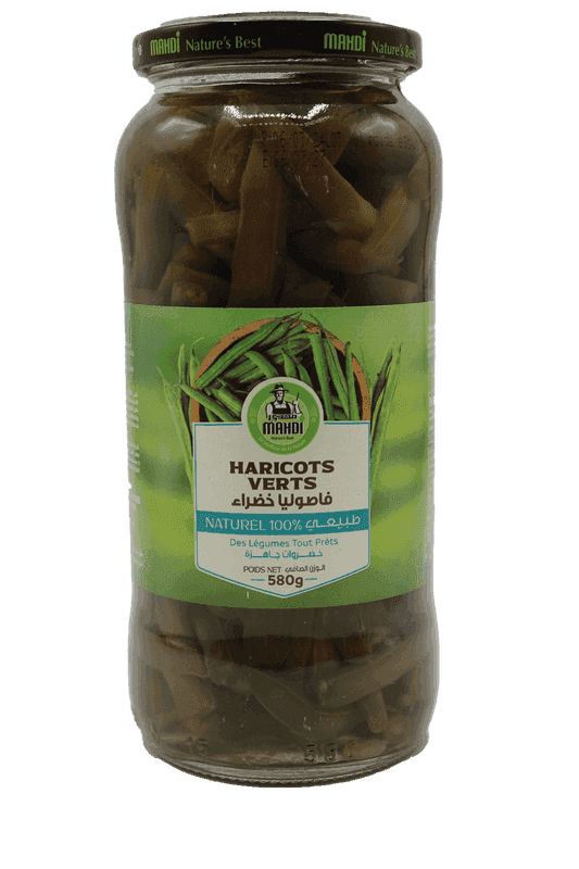 MAHDI Haricots Vert Bocal 580g