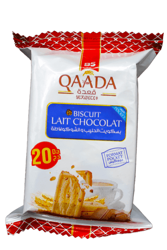 QAADA biscuit lait choco 33g