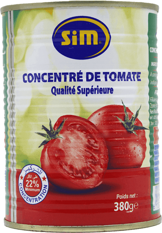 SIM tomate concentrée 380g