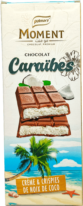 MOMENT tablette choco caraibes 150g