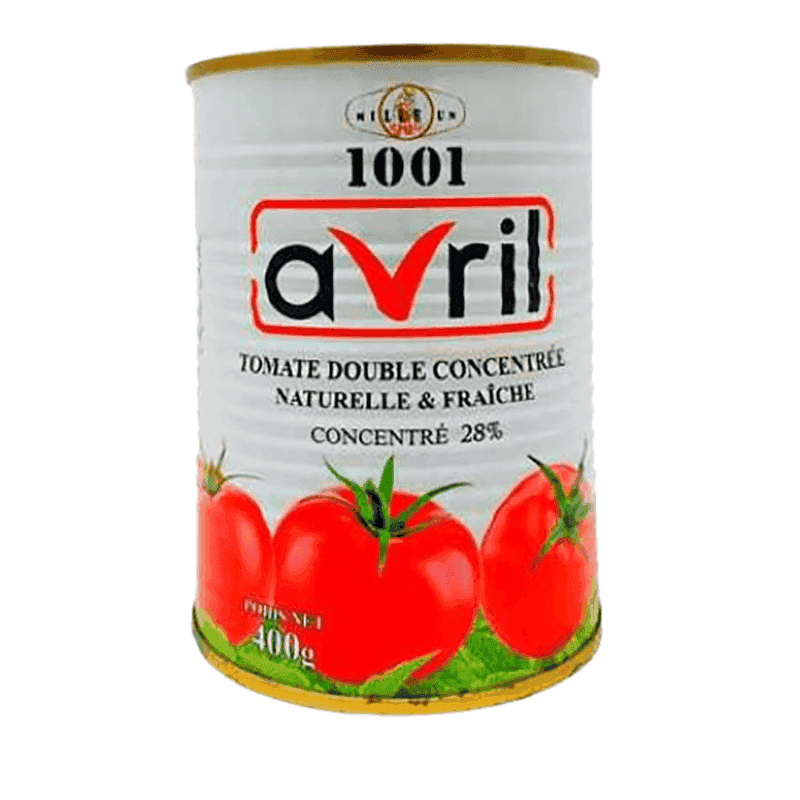 AVRIL tomate double concentrée 400g