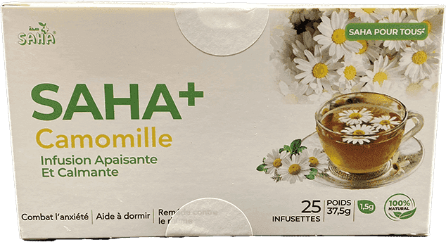SAHA+ tisane camomille 25 infusions