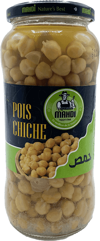 MAHDI pois chiches bocal 580g