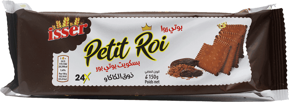 ISSER Biscuit Petit Roi Cacao 150 g